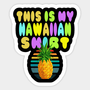 Aloha Hawaii and Family Hawaii Sticker